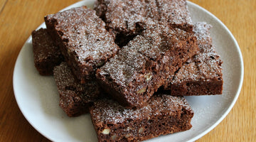 Low-Carb Mushroom Mocha Brownies