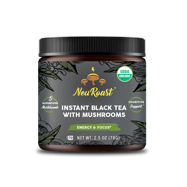 Instant Black Tea with Mushrooms